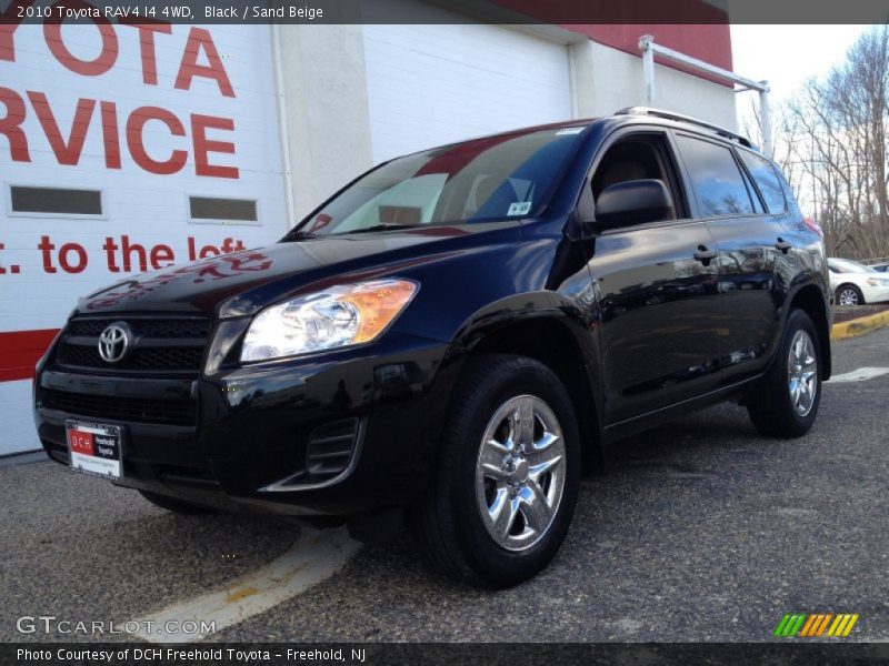 Black / Sand Beige 2010 Toyota RAV4 I4 4WD