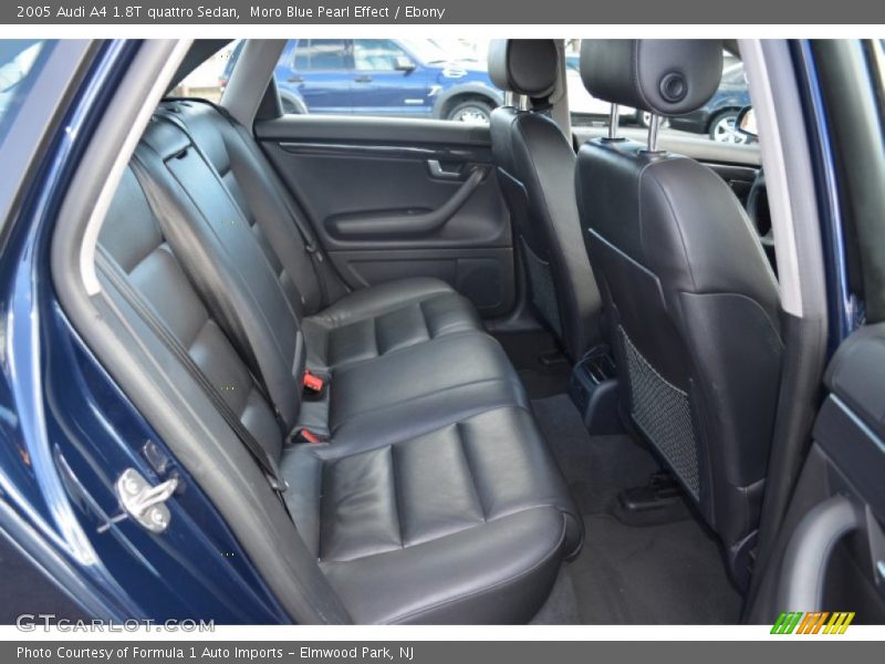 Moro Blue Pearl Effect / Ebony 2005 Audi A4 1.8T quattro Sedan