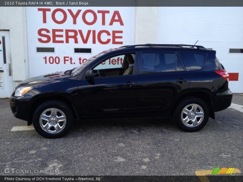 Black / Sand Beige 2010 Toyota RAV4 I4 4WD