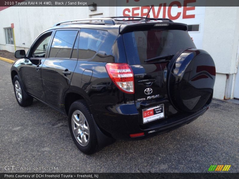 Black / Sand Beige 2010 Toyota RAV4 I4 4WD