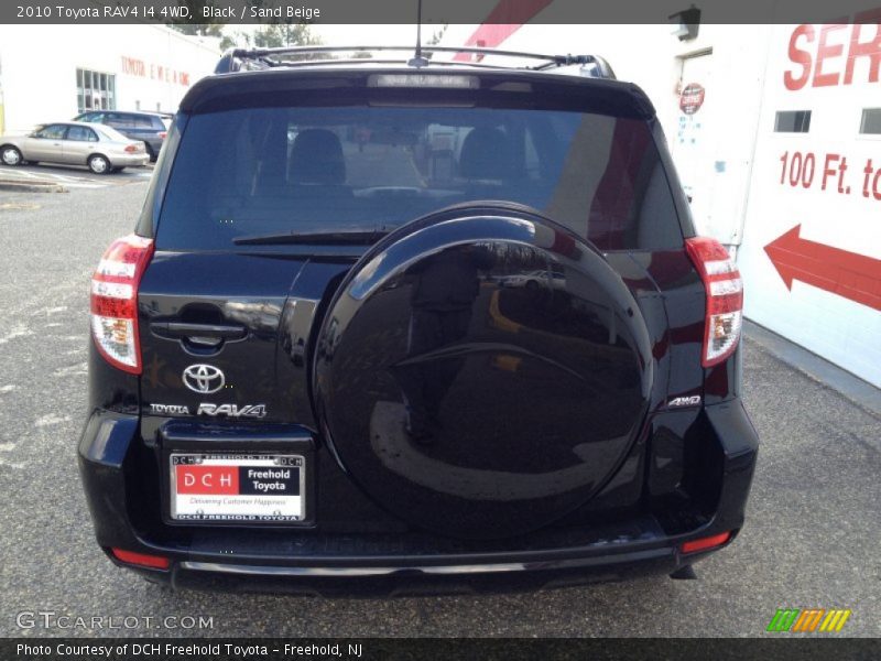 Black / Sand Beige 2010 Toyota RAV4 I4 4WD