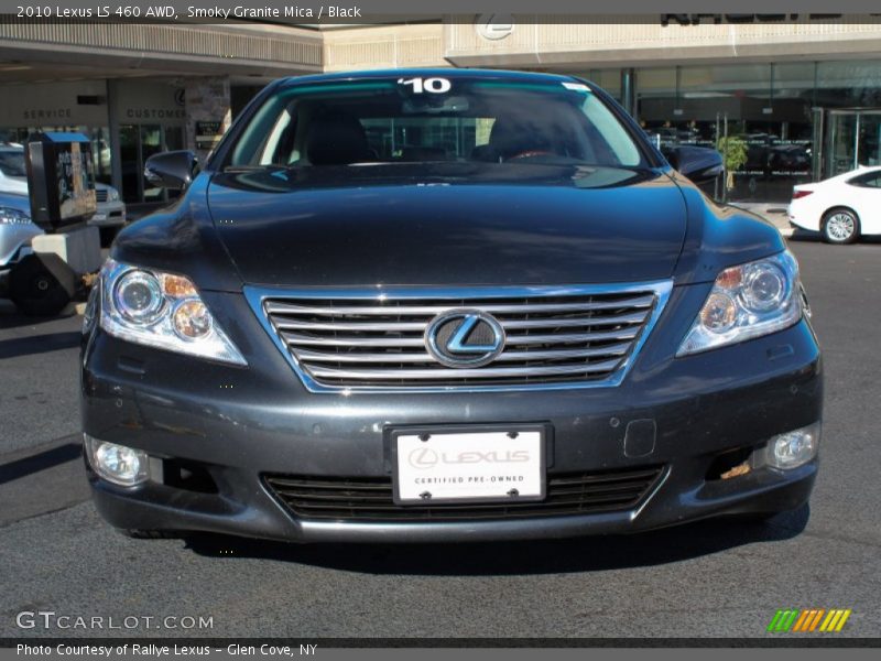 Smoky Granite Mica / Black 2010 Lexus LS 460 AWD