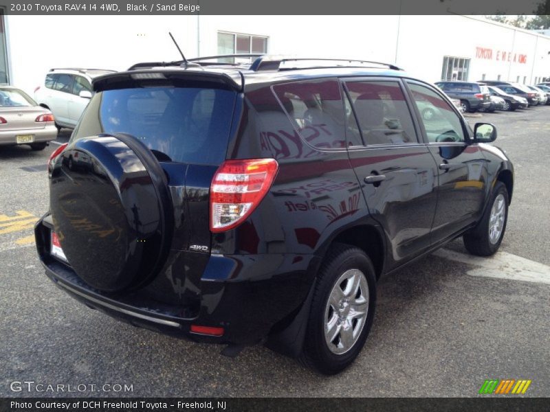Black / Sand Beige 2010 Toyota RAV4 I4 4WD