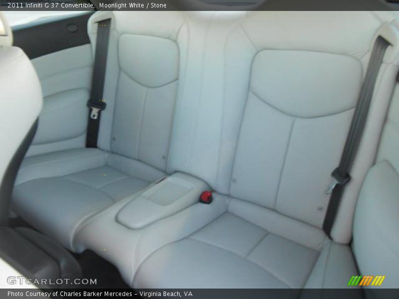Moonlight White / Stone 2011 Infiniti G 37 Convertible