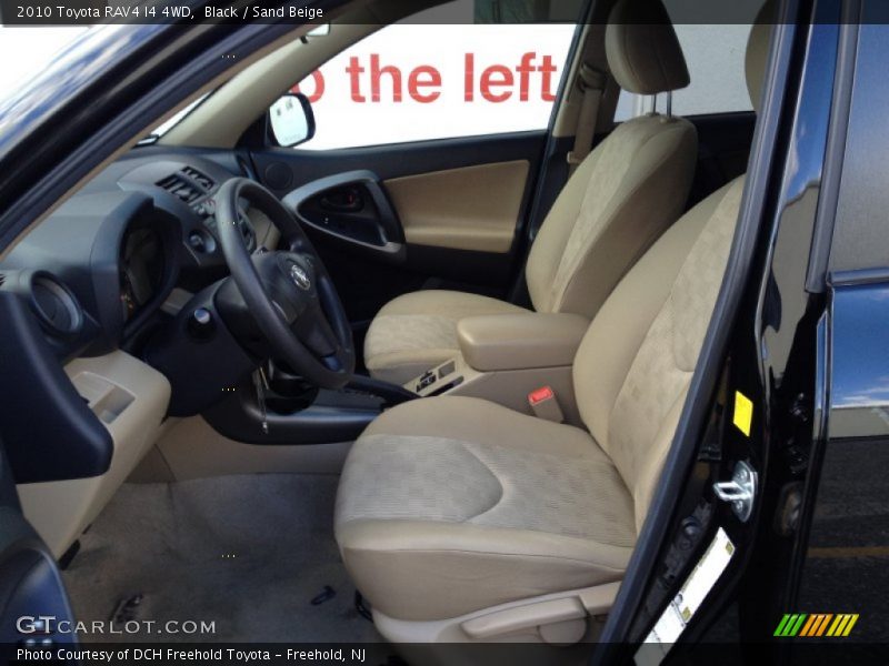 Black / Sand Beige 2010 Toyota RAV4 I4 4WD