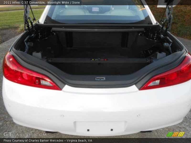 Moonlight White / Stone 2011 Infiniti G 37 Convertible