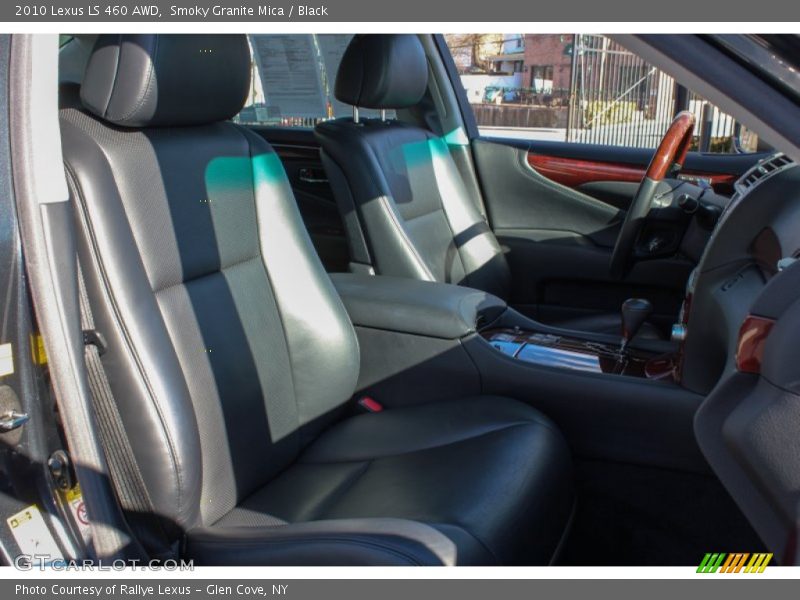 Smoky Granite Mica / Black 2010 Lexus LS 460 AWD