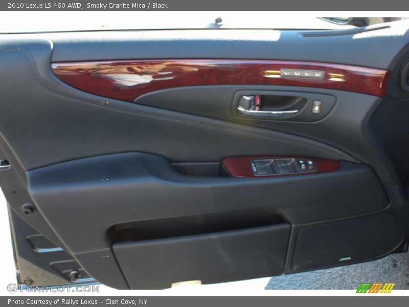 Smoky Granite Mica / Black 2010 Lexus LS 460 AWD