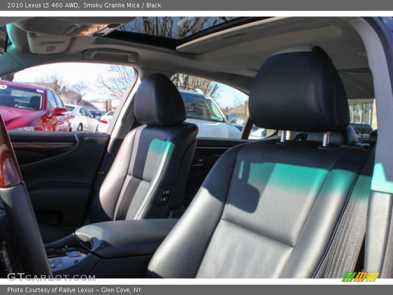 Smoky Granite Mica / Black 2010 Lexus LS 460 AWD