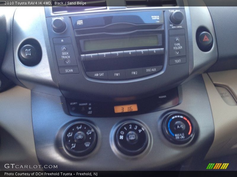 Black / Sand Beige 2010 Toyota RAV4 I4 4WD