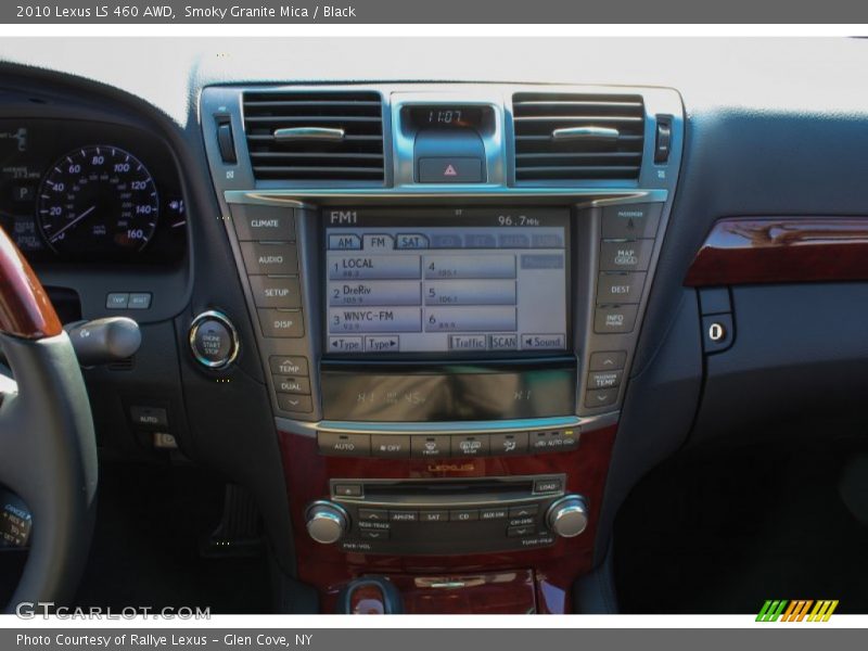 Smoky Granite Mica / Black 2010 Lexus LS 460 AWD