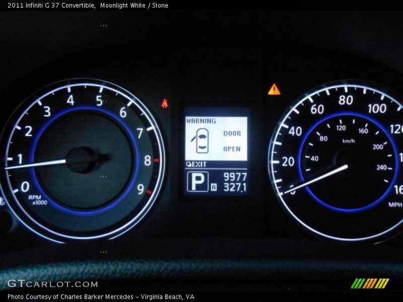 Moonlight White / Stone 2011 Infiniti G 37 Convertible