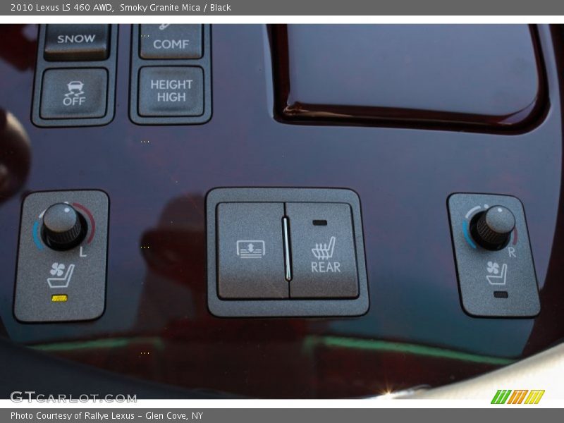 Smoky Granite Mica / Black 2010 Lexus LS 460 AWD
