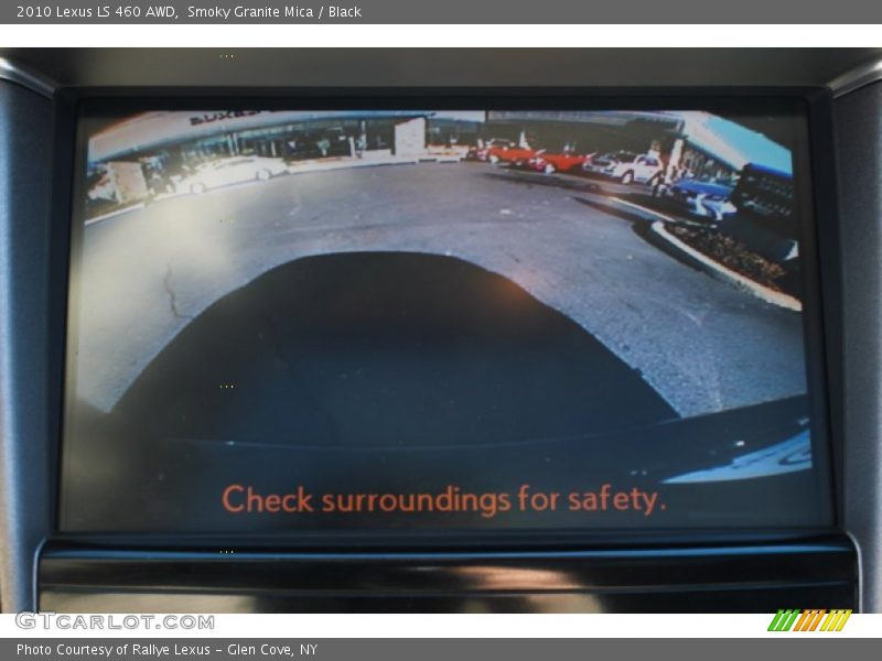 Smoky Granite Mica / Black 2010 Lexus LS 460 AWD