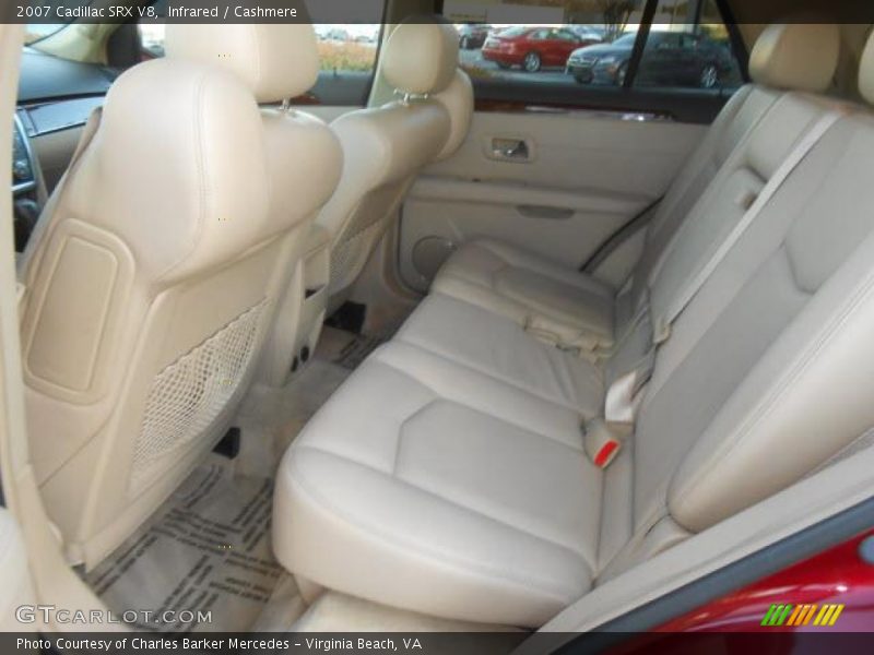 Rear Seat of 2007 SRX V8