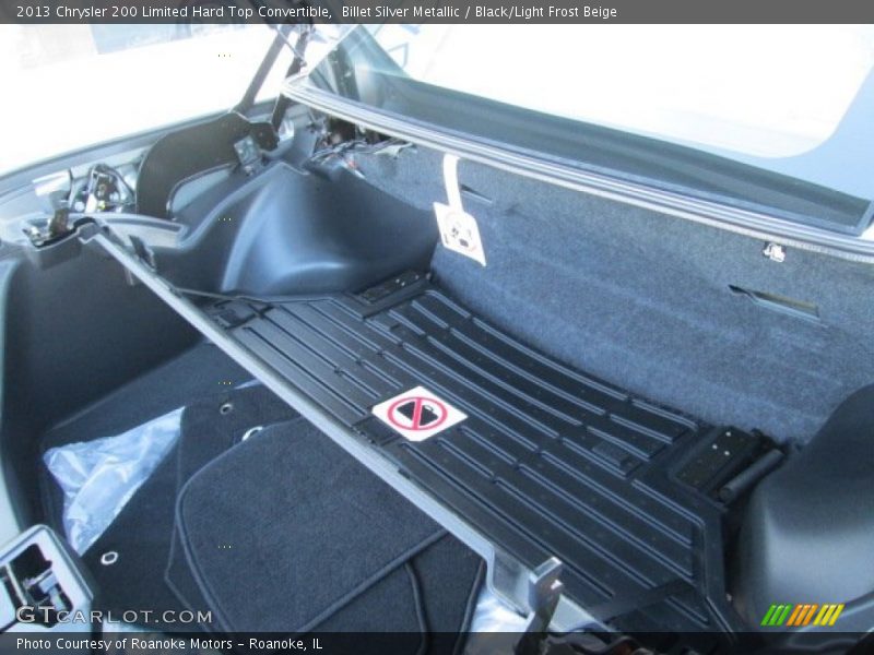 Billet Silver Metallic / Black/Light Frost Beige 2013 Chrysler 200 Limited Hard Top Convertible