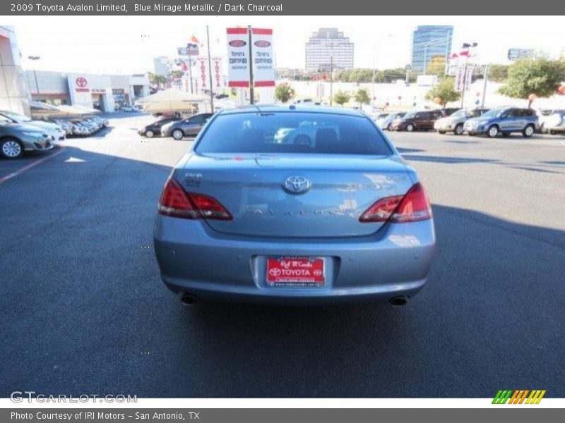 Blue Mirage Metallic / Dark Charcoal 2009 Toyota Avalon Limited