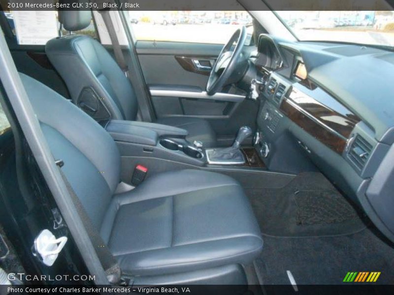 Black / Black 2010 Mercedes-Benz GLK 350