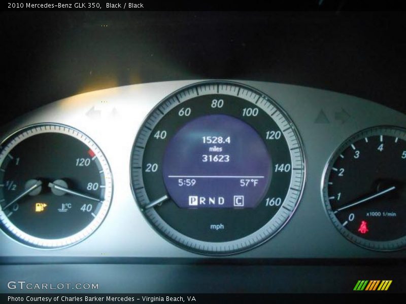 Black / Black 2010 Mercedes-Benz GLK 350