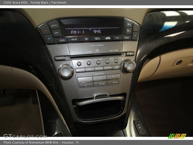 Formal Black / Parchment 2009 Acura MDX