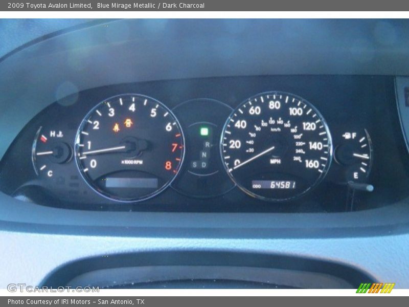 Blue Mirage Metallic / Dark Charcoal 2009 Toyota Avalon Limited