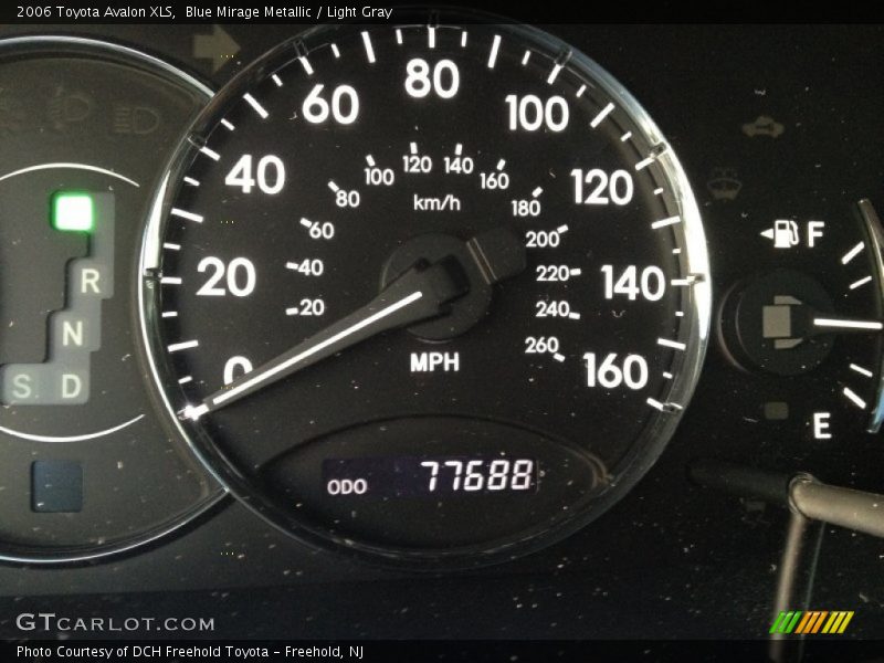 Blue Mirage Metallic / Light Gray 2006 Toyota Avalon XLS
