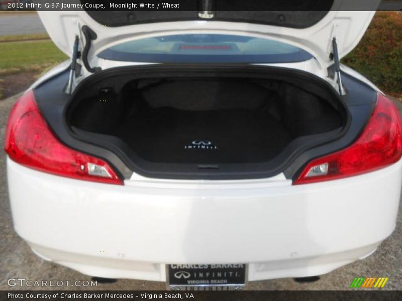 Moonlight White / Wheat 2012 Infiniti G 37 Journey Coupe
