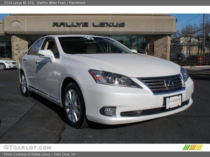Starfire White Pearl / Parchment 2010 Lexus ES 350