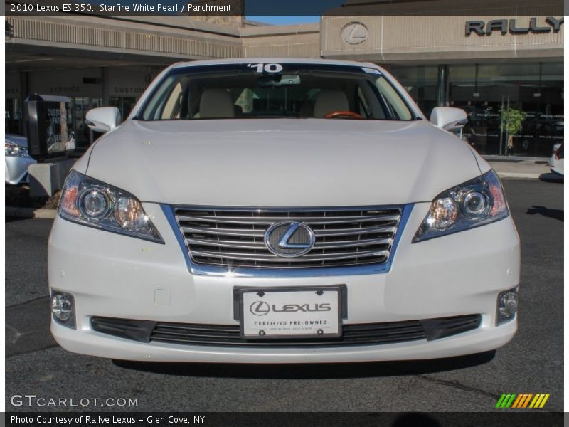 Starfire White Pearl / Parchment 2010 Lexus ES 350