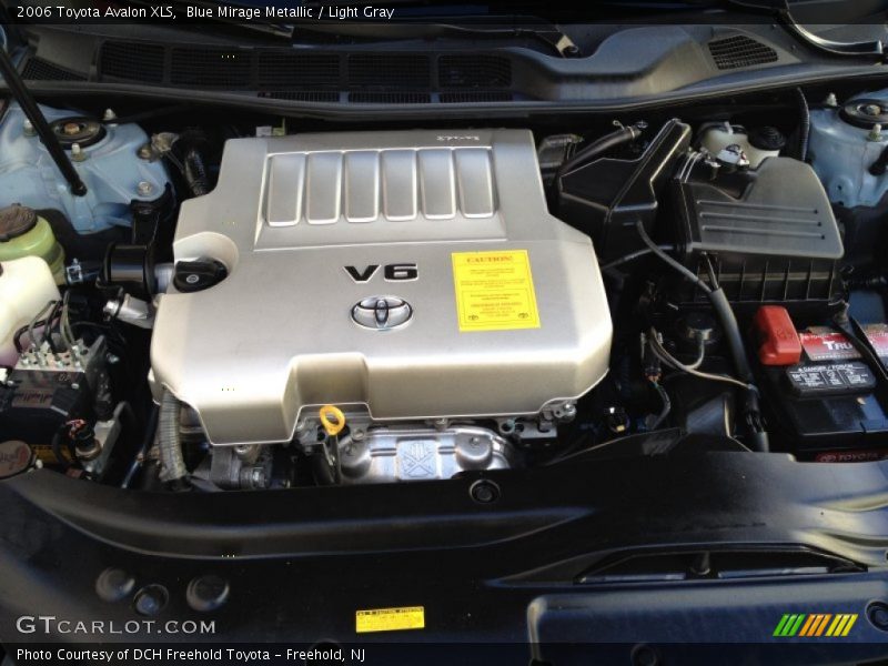 Blue Mirage Metallic / Light Gray 2006 Toyota Avalon XLS