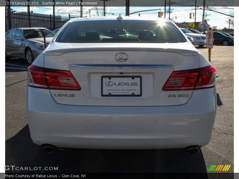 Starfire White Pearl / Parchment 2010 Lexus ES 350