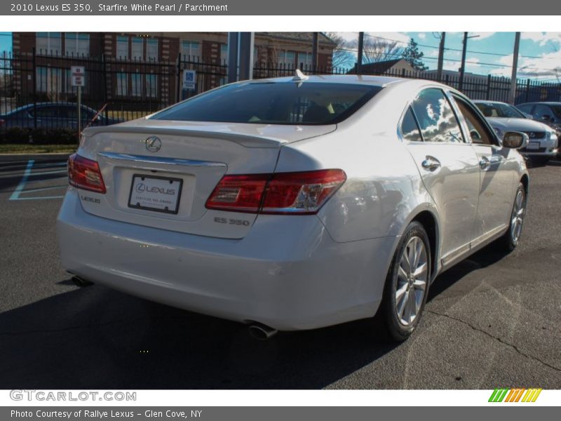 Starfire White Pearl / Parchment 2010 Lexus ES 350