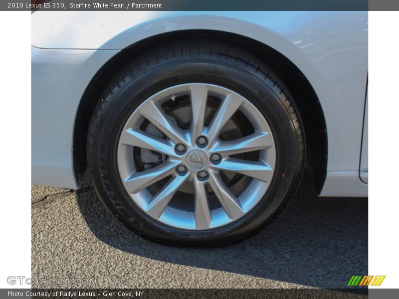 Starfire White Pearl / Parchment 2010 Lexus ES 350