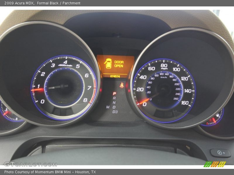 Formal Black / Parchment 2009 Acura MDX