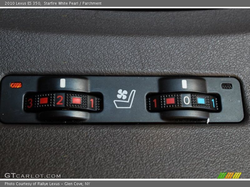 Starfire White Pearl / Parchment 2010 Lexus ES 350