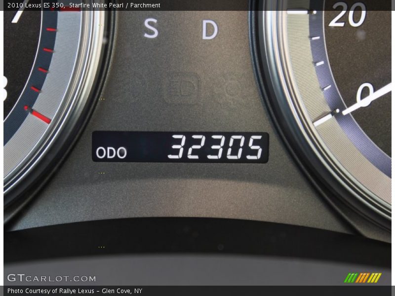 Starfire White Pearl / Parchment 2010 Lexus ES 350