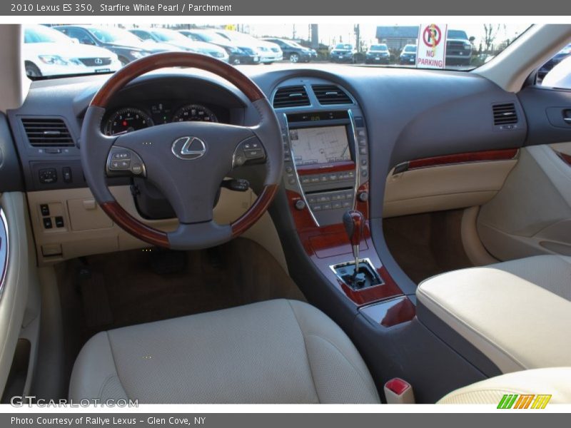 Starfire White Pearl / Parchment 2010 Lexus ES 350