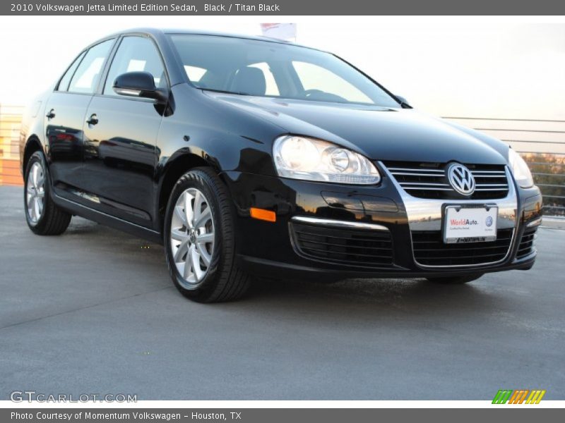 Black / Titan Black 2010 Volkswagen Jetta Limited Edition Sedan