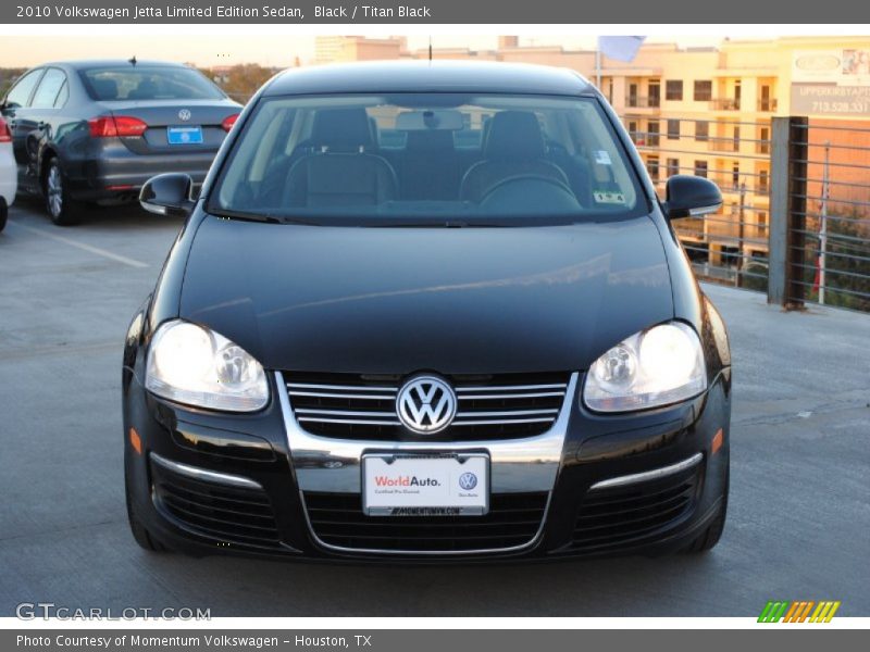 Black / Titan Black 2010 Volkswagen Jetta Limited Edition Sedan