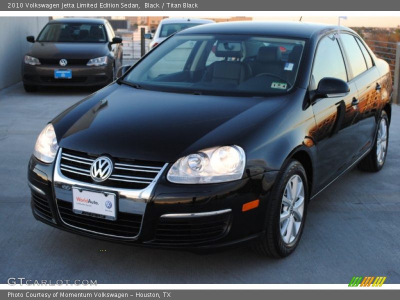 Black / Titan Black 2010 Volkswagen Jetta Limited Edition Sedan