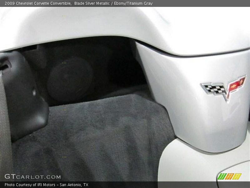 Blade Silver Metallic / Ebony/Titanium Gray 2009 Chevrolet Corvette Convertible