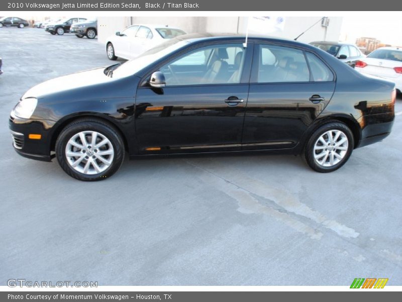 Black / Titan Black 2010 Volkswagen Jetta Limited Edition Sedan