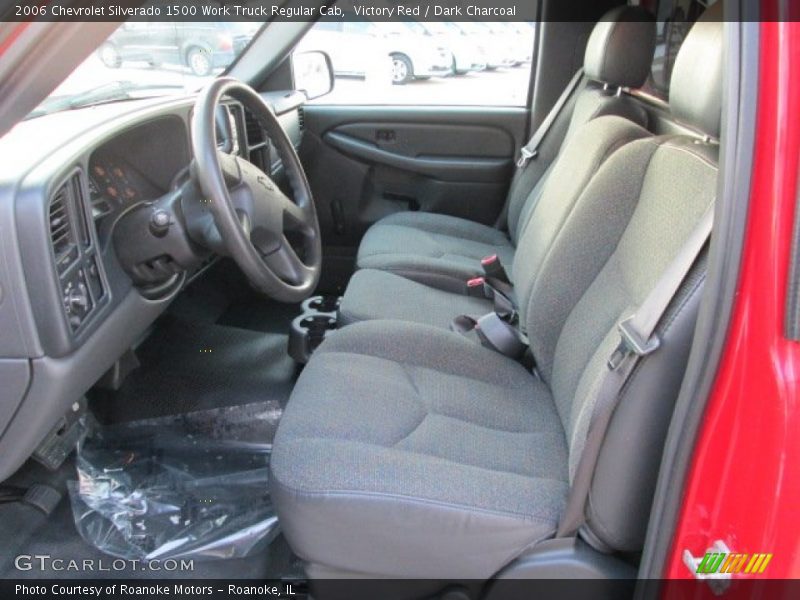 Victory Red / Dark Charcoal 2006 Chevrolet Silverado 1500 Work Truck Regular Cab