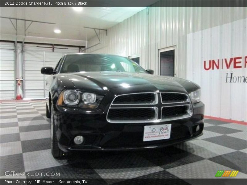 Pitch Black / Black 2012 Dodge Charger R/T