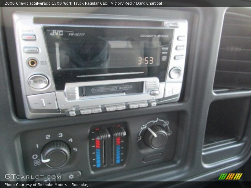 Victory Red / Dark Charcoal 2006 Chevrolet Silverado 1500 Work Truck Regular Cab