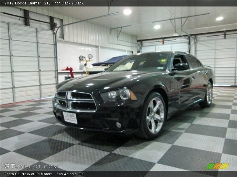 Pitch Black / Black 2012 Dodge Charger R/T