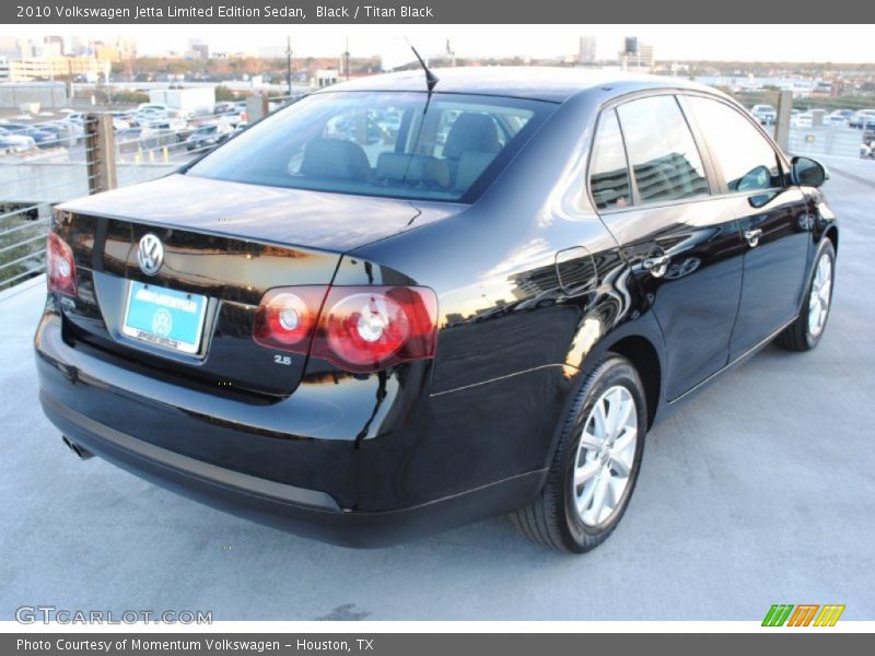 Black / Titan Black 2010 Volkswagen Jetta Limited Edition Sedan
