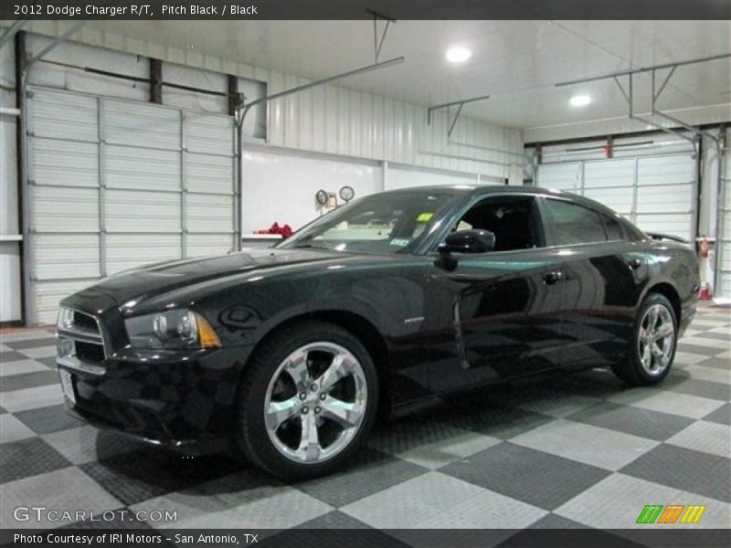 Pitch Black / Black 2012 Dodge Charger R/T