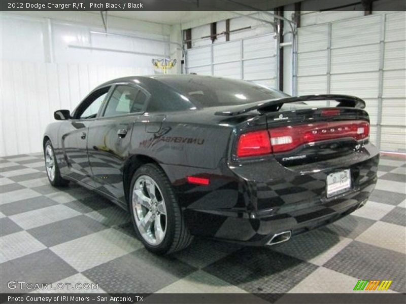 Pitch Black / Black 2012 Dodge Charger R/T