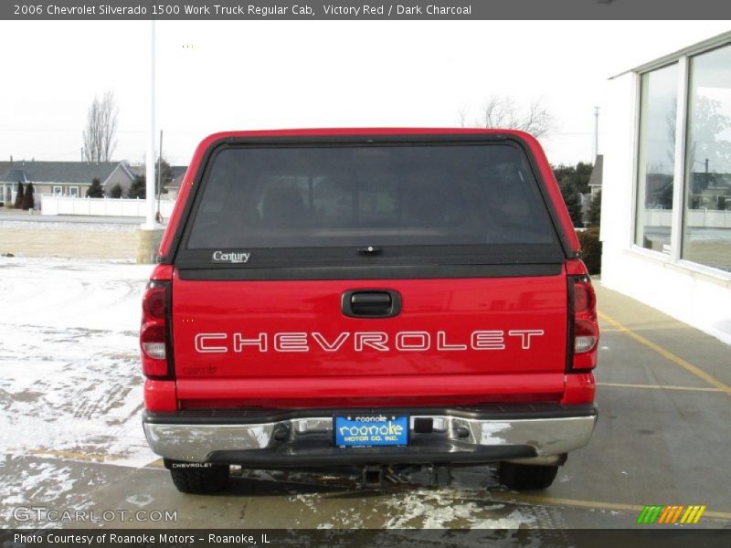 Victory Red / Dark Charcoal 2006 Chevrolet Silverado 1500 Work Truck Regular Cab